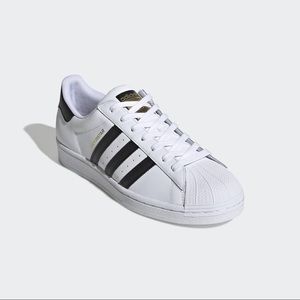 Adidas black and white striped shoes Clearance